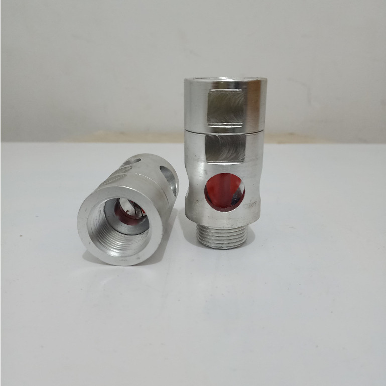 Sign Glass indikator pompa spbu pertamini pertamina