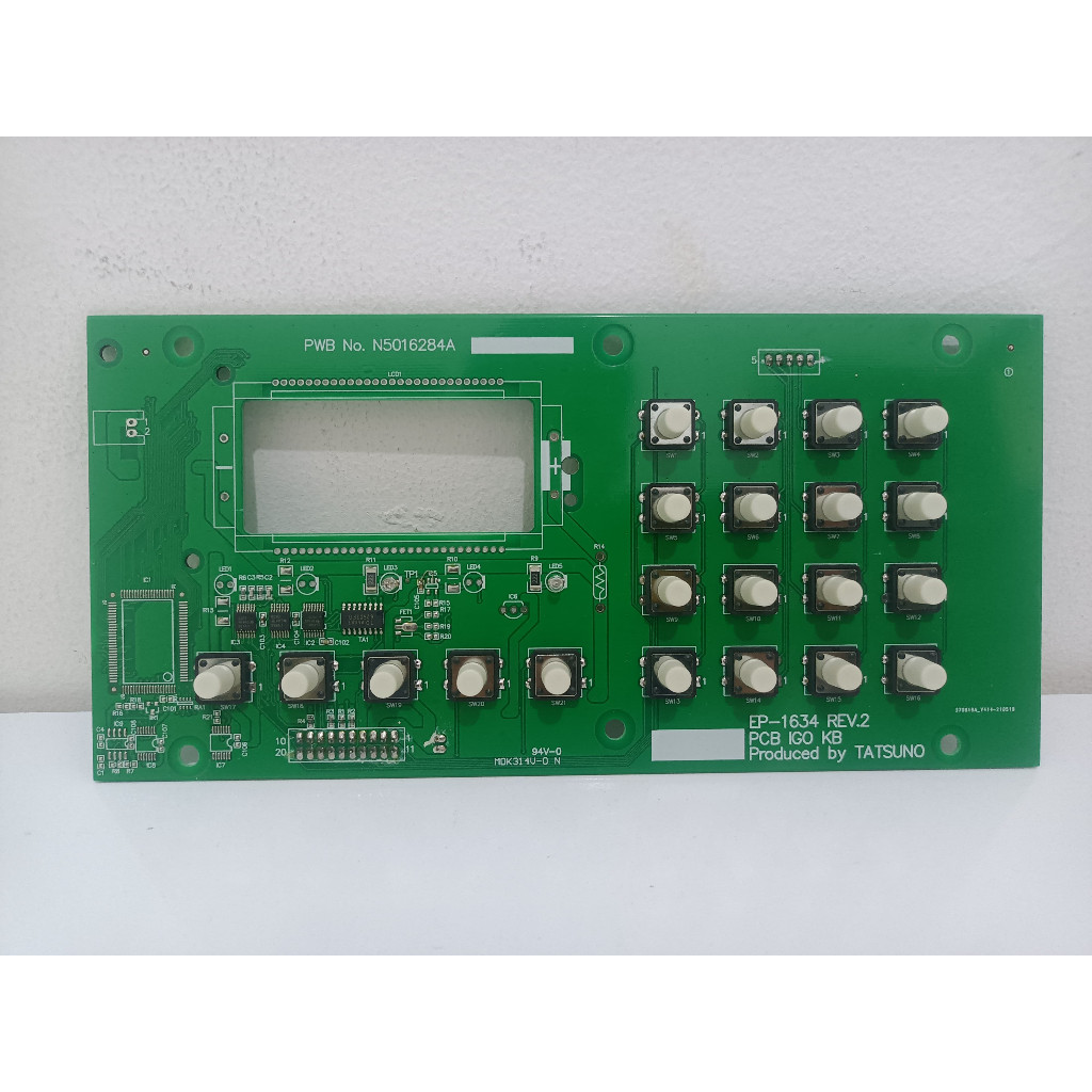 Keypad Tatsuno GSA GDA Non LCD Keypad SPBU