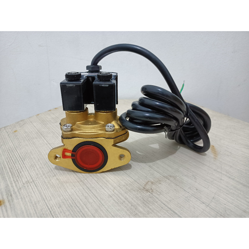 Selenoid double valve Katub AC Pertamini