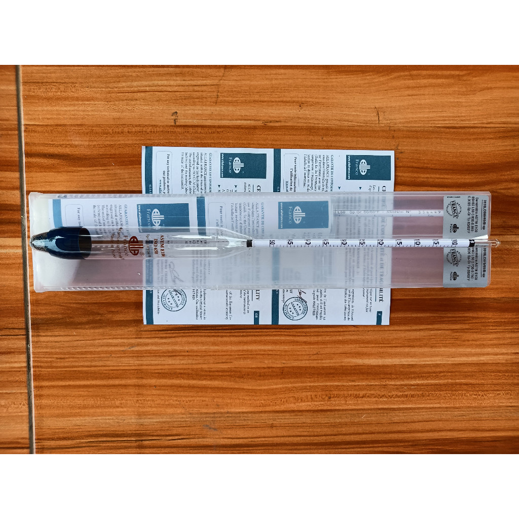 Density Hydrometer Alla France Pertalite,Pertamax, Pertamax Turbo, Solar, Dexlite