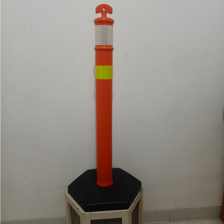 Stik Cone Tiang Bahan PVC Rubber 110cm